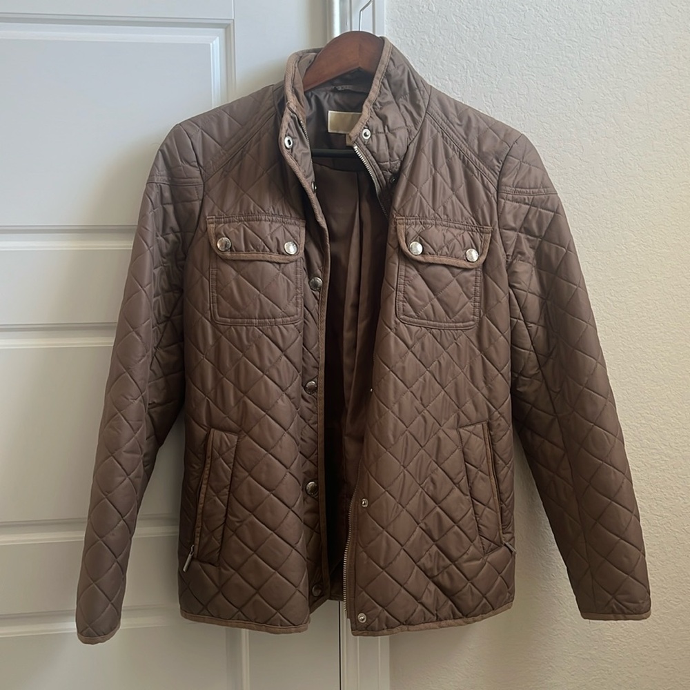 Michael Kors light puffer jacket